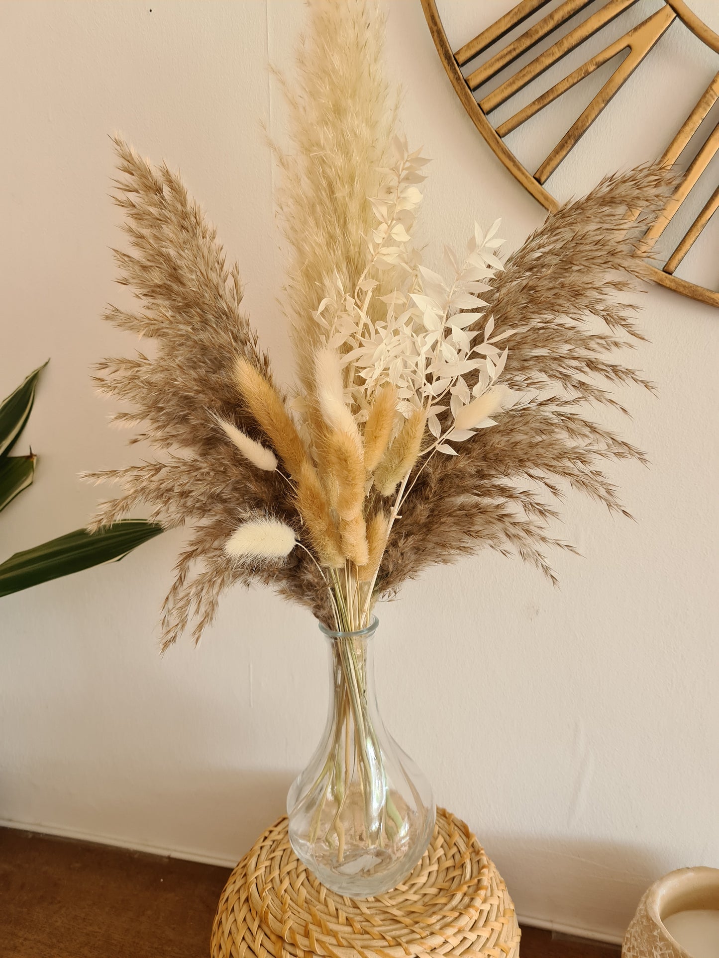 60cm Pampas Grass & Bunny Tail Bouquet