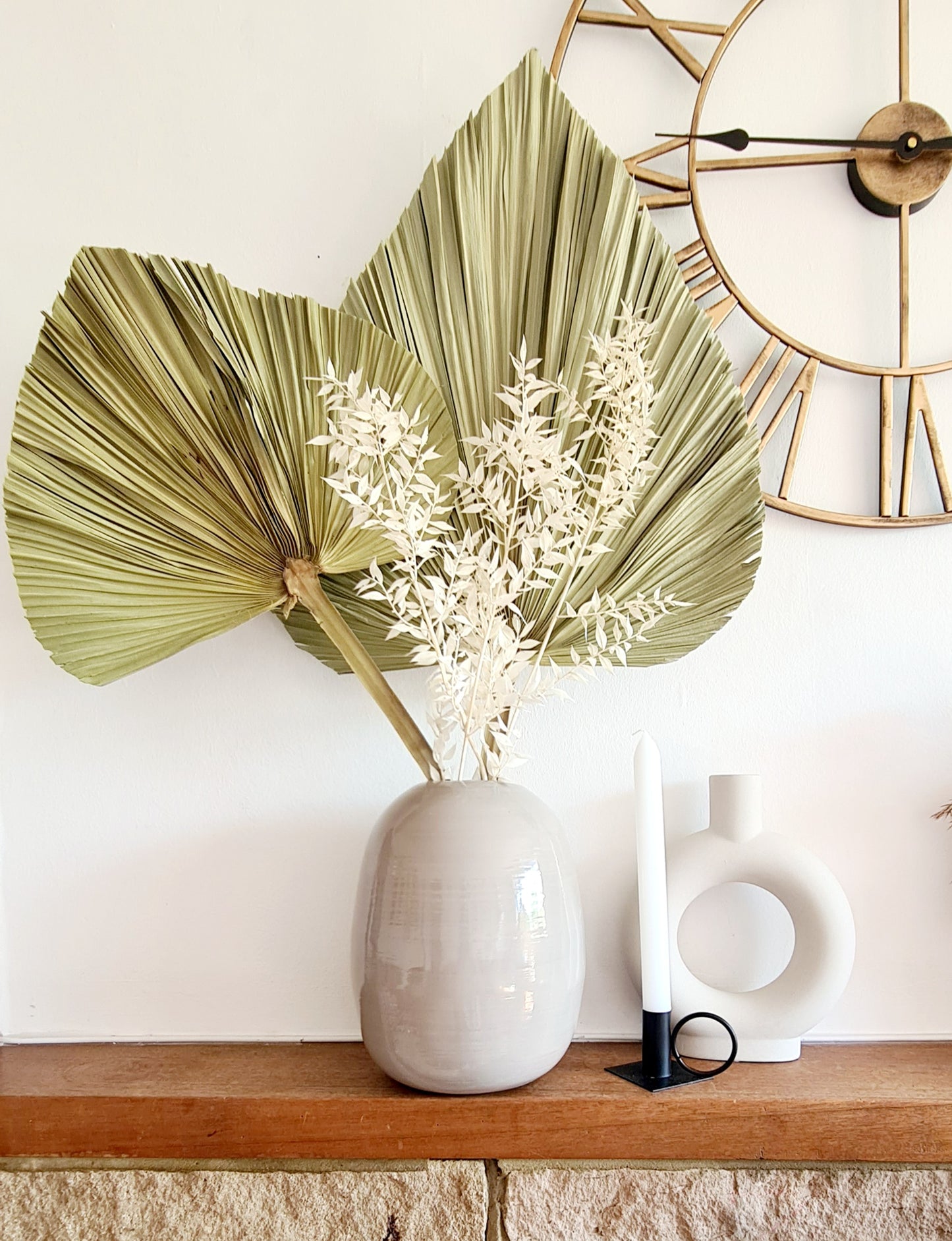 Large Palm Spear | Fan Palm Leaf