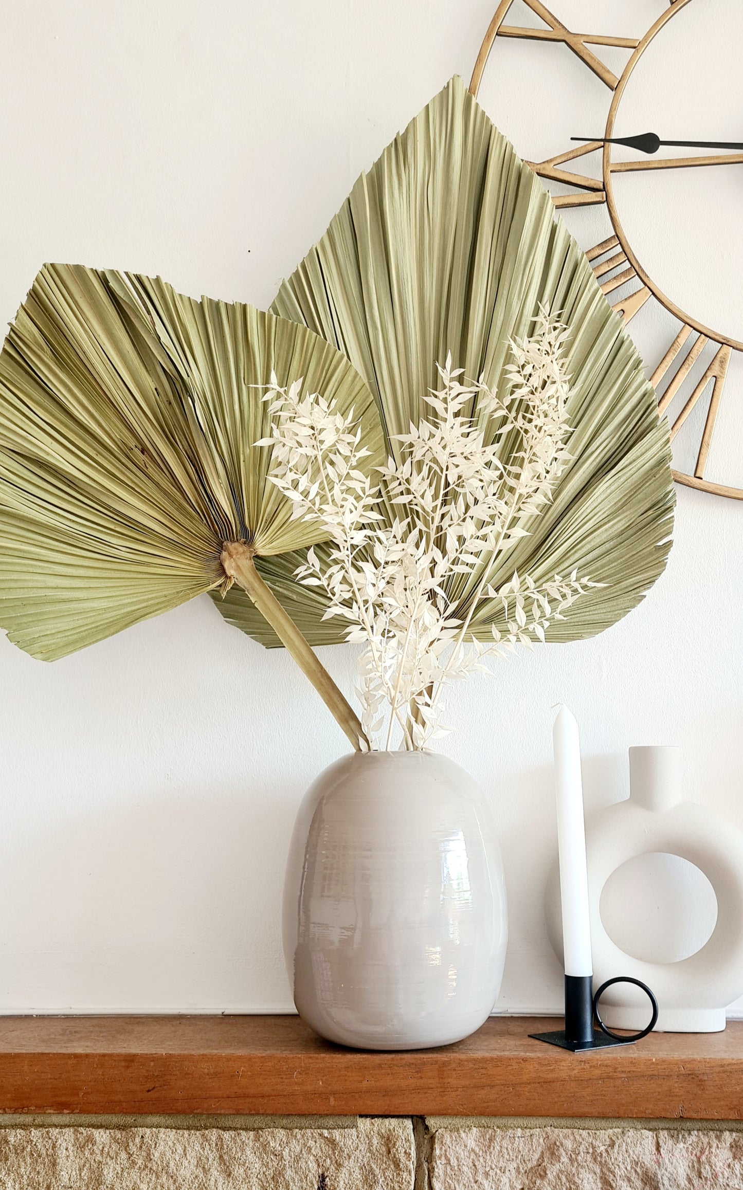 Large Palm Spear | Fan Palm Leaf
