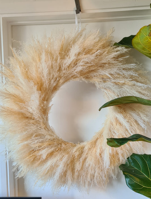 Pampas Grass Wreath