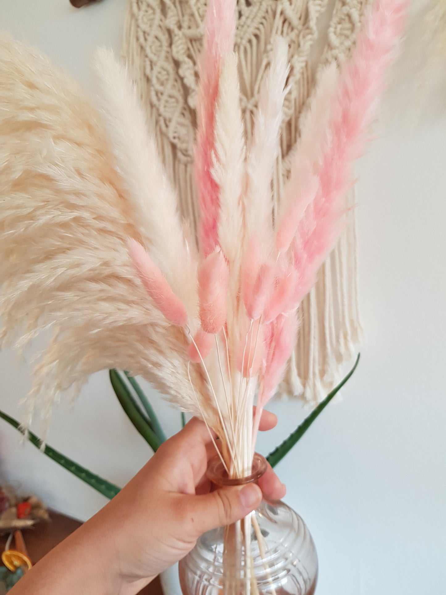 Pink Pampas Grass Bouquet