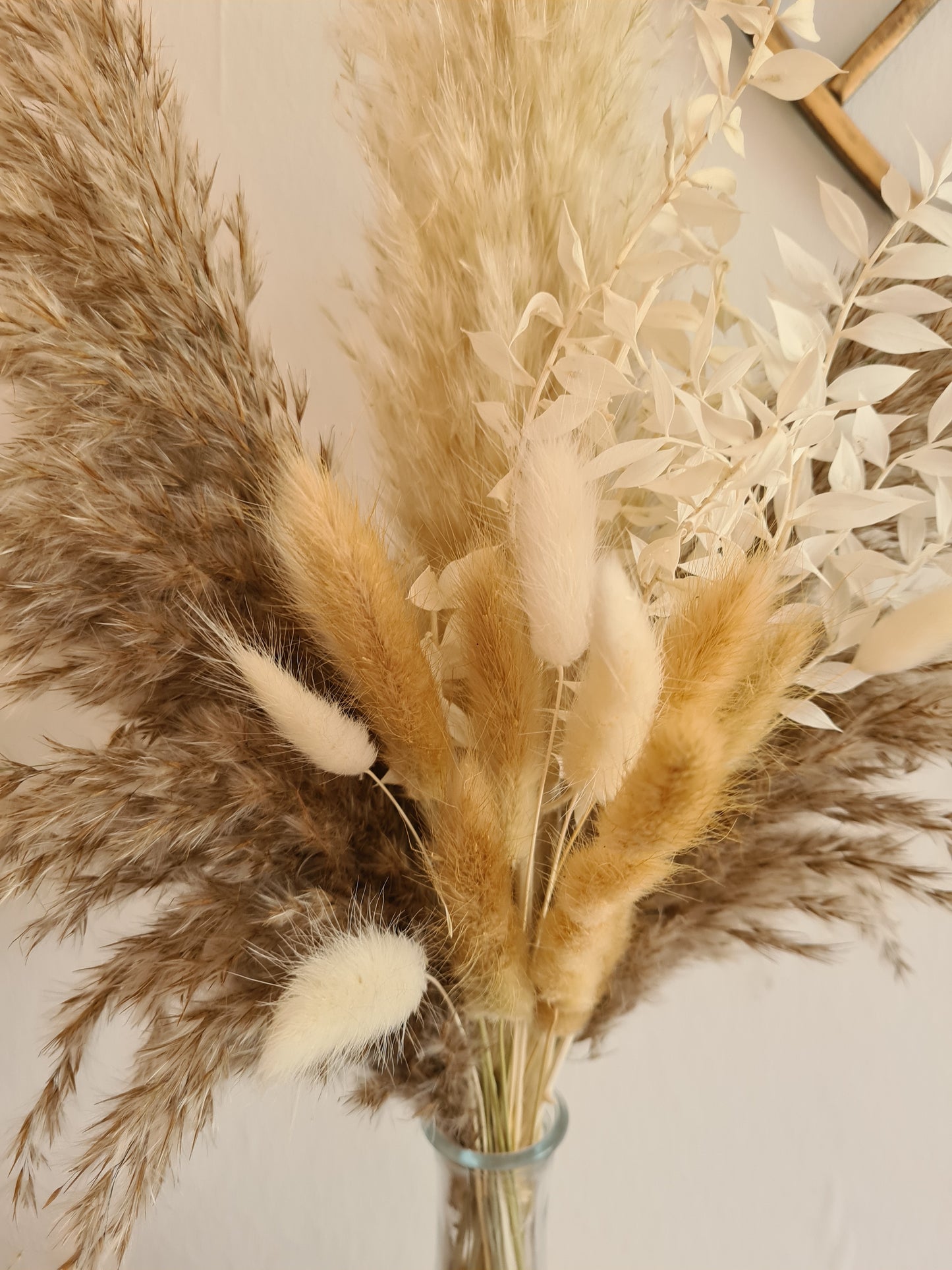 60cm Pampas Grass & Bunny Tail Bouquet